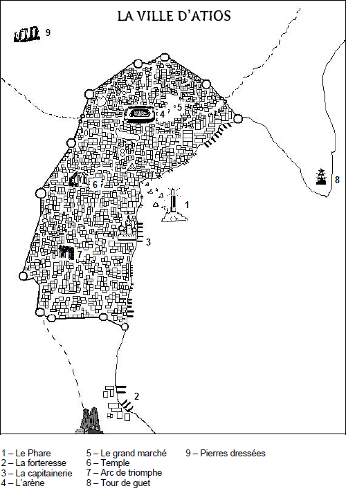 La ville d’Atios